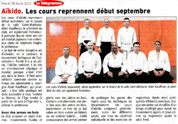 Article Telegramme mardi 28 aout 2012