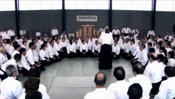 TAMURA Nobuyoshi Shihan Stage Aikido