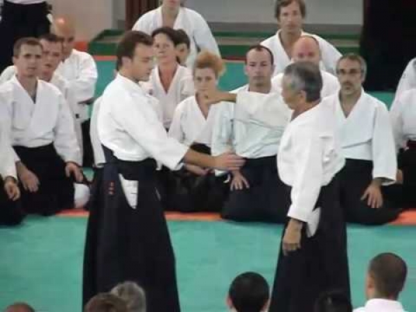 Tamura sensei,stage aikido Lesneven 2008