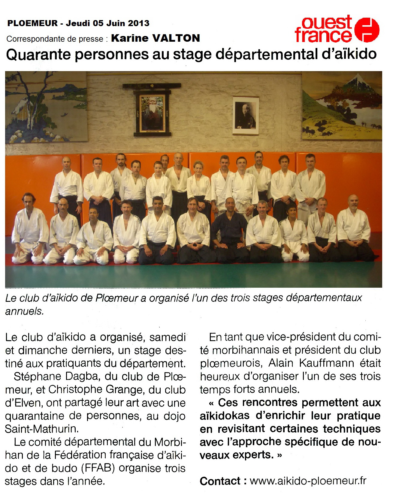 ouest france 5 juin 2013 20130605 1991683780