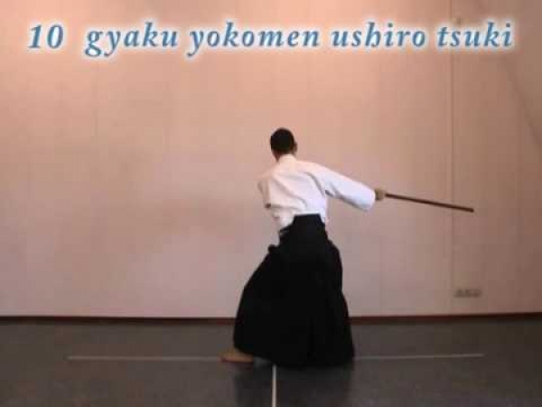 Aikido instruction: jo suburi 1 thru 20 